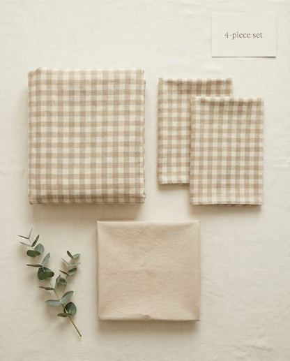The Soft Landing – Washed Cotton Four-Piece Bundle