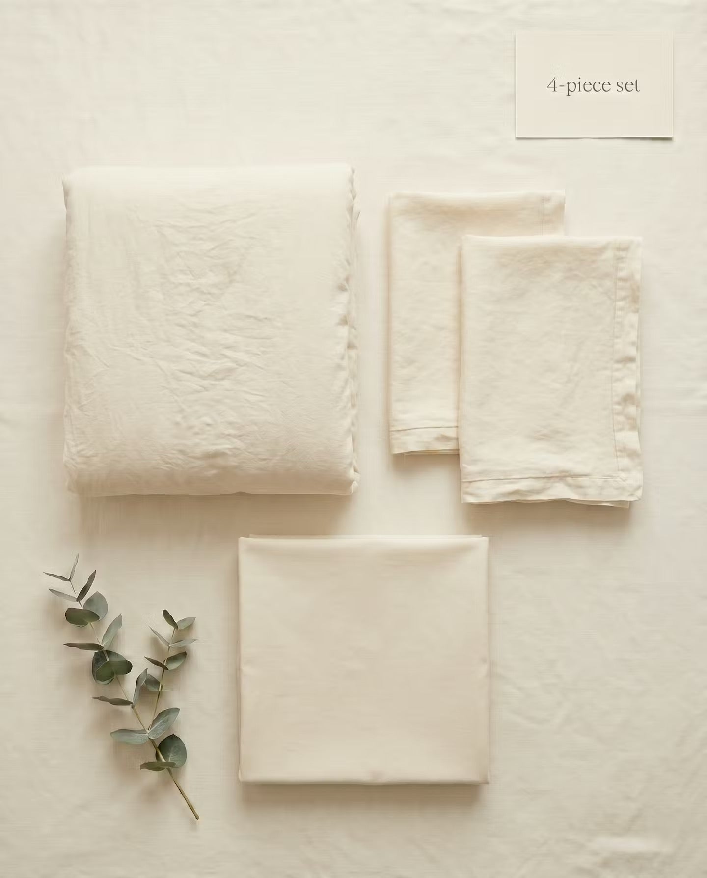 The Soft Landing – Washed Cotton Four-Piece Bundle