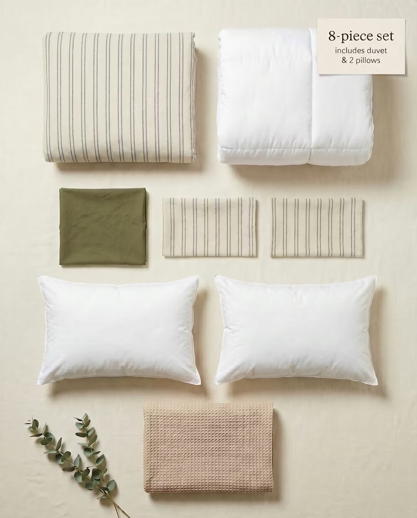 The Sanctuary – Washed Cotton 8-Piece Bundle