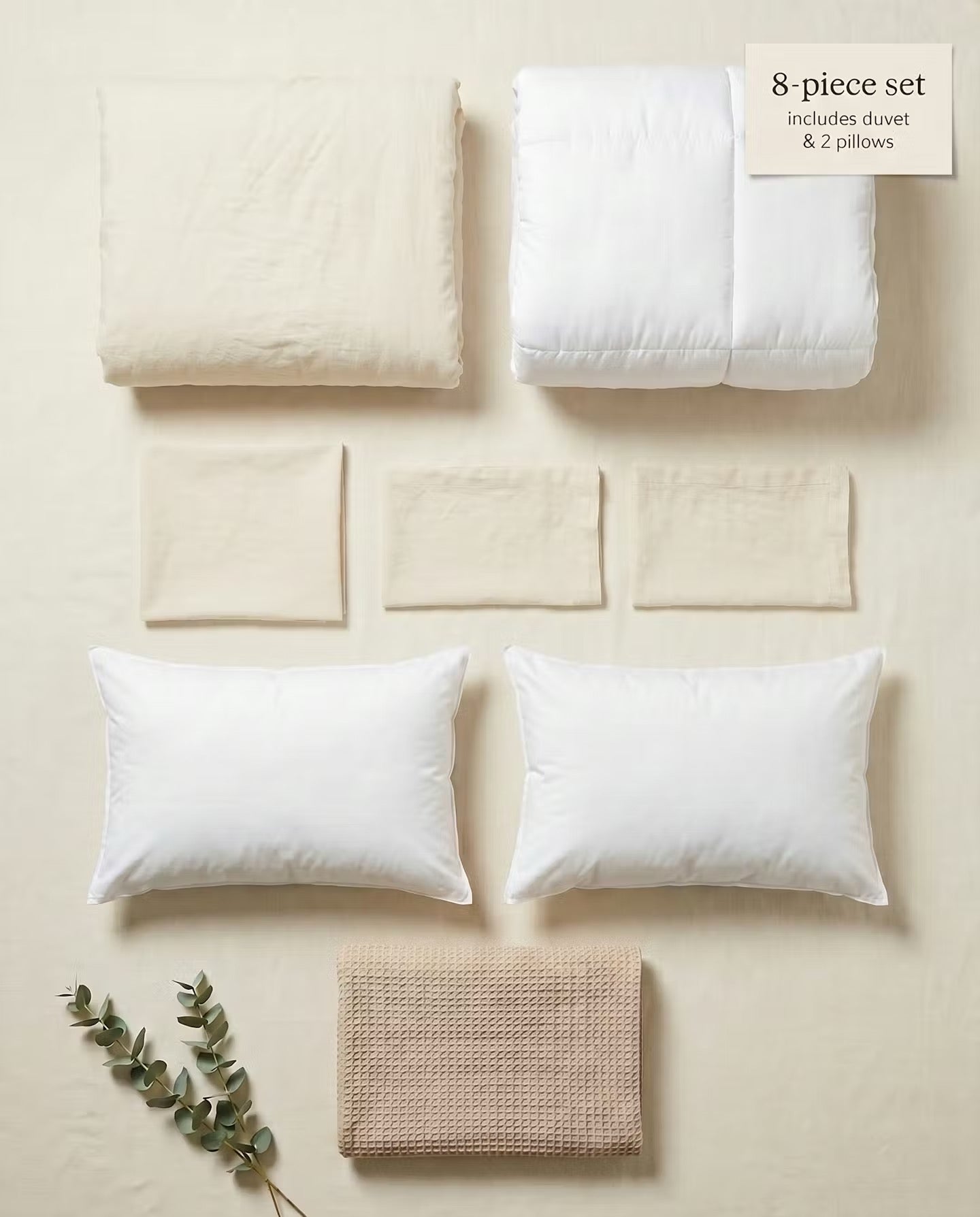 The Sanctuary – Washed Cotton 8-Piece Bundle